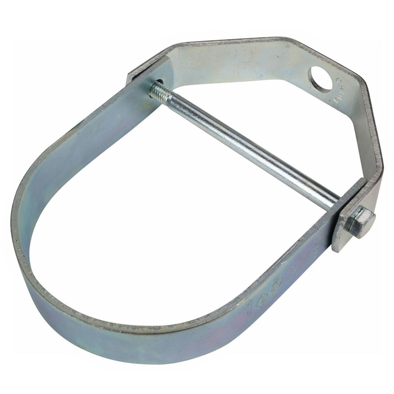 UL/FM listed adjustable clevis hanger for pipe support on plumbing and HVAC services
