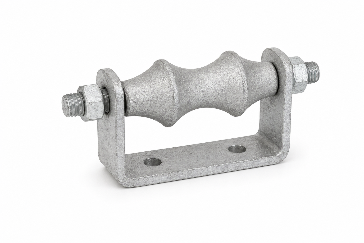 Cast iron roller support